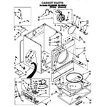 Roper Dryer Plug Wiring Diagram Roper RGL4636BL0 dryer parts | Sears PartsDirect