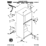 Roper RT14GDYBL10 topmount refrigerator parts Sears PartsDirect