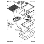 KitchenAid KECG020YBL1 gas cooktop parts | Sears PartsDirect