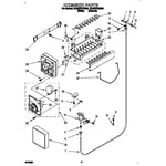 Whirlpool ED22ZRXDW00 side-by-side refrigerator parts | Sears PartsDirect