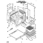 Looking for Whirlpool model RF4700XBW0 electric range repair
