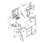 Roper RS25AWXEN01 side-by-side refrigerator parts | Sears PartsDirect