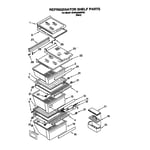 Whirlpool 3XARG499WP00 side-by-side refrigerator parts | Sears PartsDirect