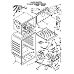 Whirlpool 8ET18GKXFN00 top-mount refrigerator parts | Sears PartsDirect