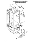 Whirlpool 4ED25DQXDN02 side-by-side refrigerator parts | Sears PartsDirect