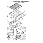 Whirlpool ET18PKXSW10 top-mount refrigerator parts | Sears PartsDirect