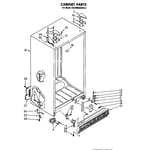 Whirlpool ED22MMXRWR4 side-by-side refrigerator parts | Sears PartsDirect