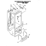 Whirlpool ED22PWXDN01 side-by-side refrigerator parts | Sears PartsDirect