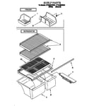 Whirlpool ET16JMXDN01 top-mount refrigerator parts | Sears PartsDirect
