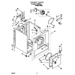 Whirlpool Ler3624eq1 Dryer Parts Sears Partsdirect