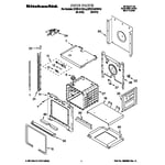 KitchenAid KEBI101DBL6 electric wall oven parts | Sears PartsDirect