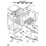 Whirlpool ET14JKXGW02 top-mount refrigerator parts | Sears PartsDirect