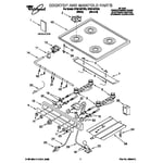 Whirlpool SF3010EEN2 gas range parts | Sears Parts Direct