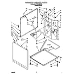 Crosley BYCWD6274W2 laundry center parts | Sears PartsDirect