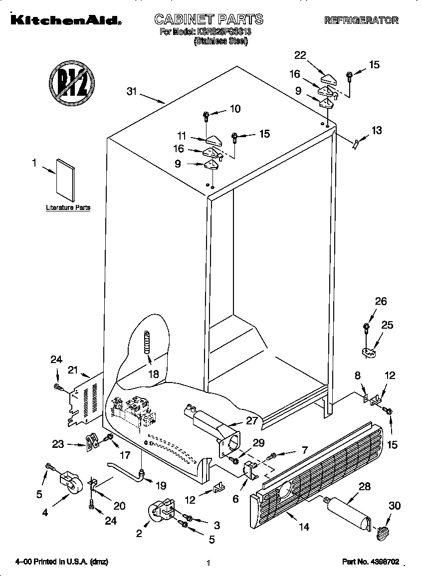 Kitchenaid Refrigerator Ice Maker Parts | Wow Blog