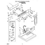 Looking for Roper model RES7648JQ0 dryer repair & replacement parts?