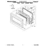 KitchenAid KCMS145JSS0 countertop microwave parts | Sears Parts Direct