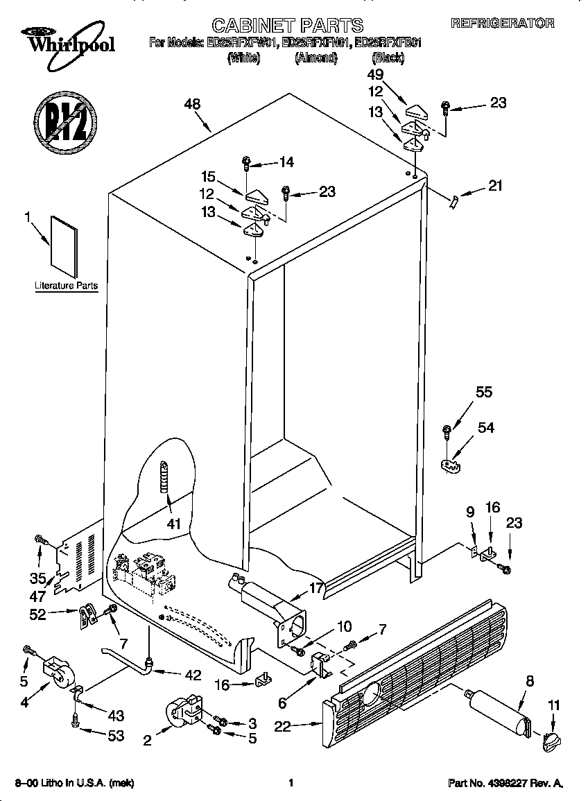 Whirlpool Refrigerator Water Line Diagram - General Wiring Diagram