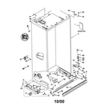 KitchenAid KSSP48QJS00 side-by-side refrigerator parts | Sears PartsDirect