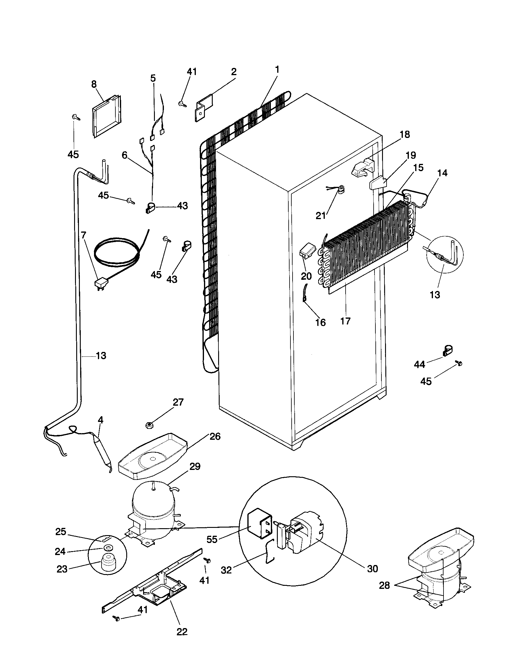 Frigidaire Refrigerator Door Parts Diagram