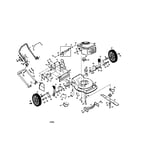 Poulan pro riding lawn mower parts diagram