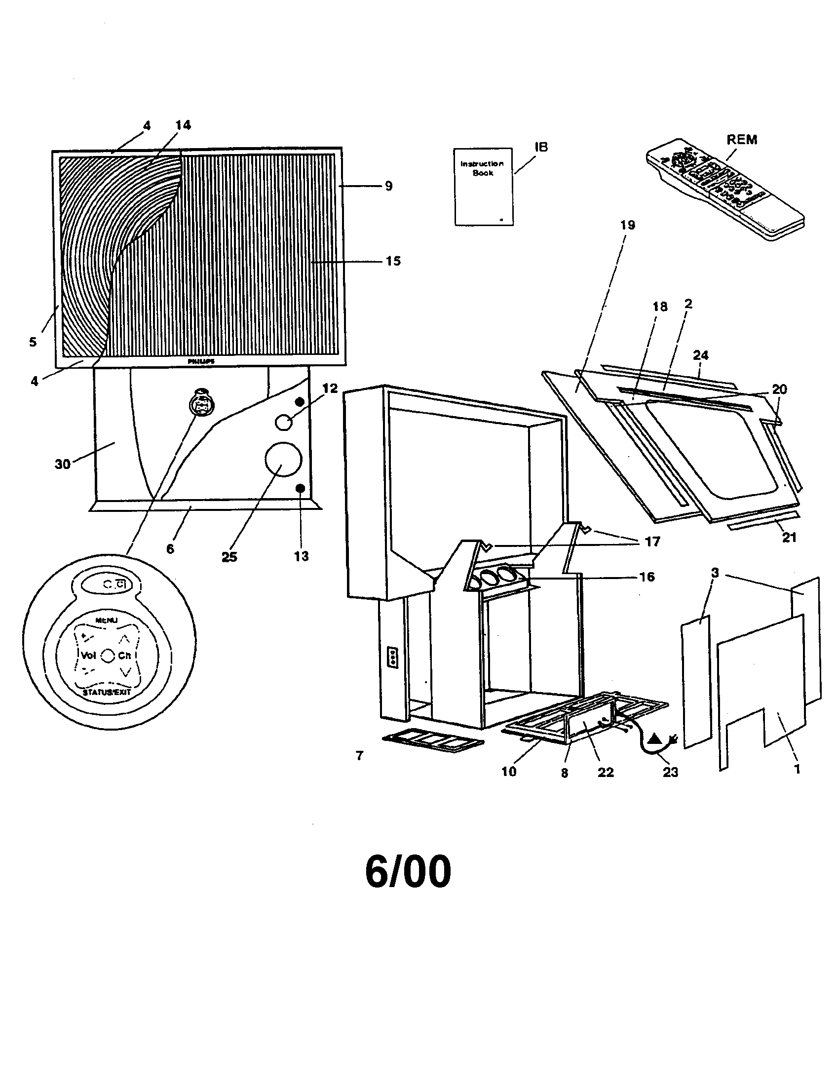 Magnavox Tv Replacement Parts