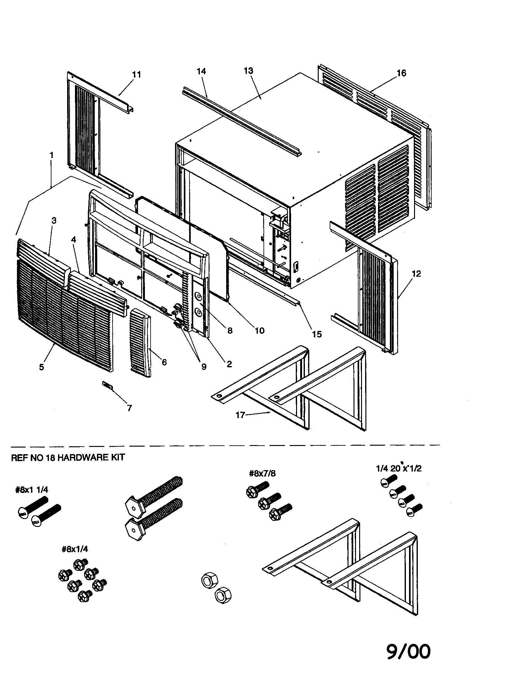 Amana Air Conditioner Parts List