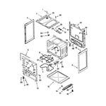 Whirlpool RF315PXGW1 electric range parts Sears PartsDirect