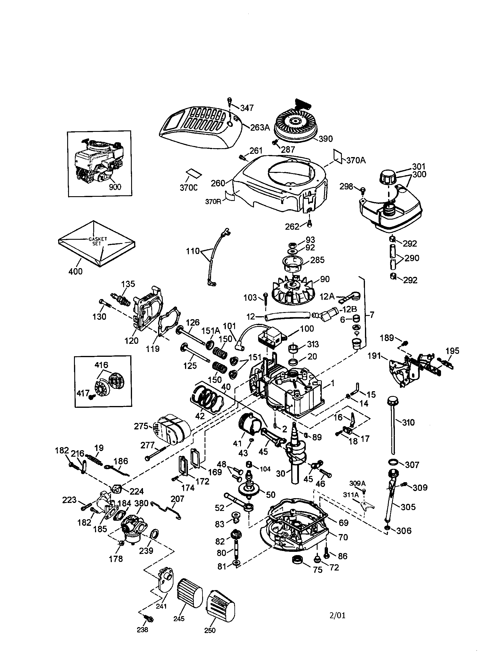 Tecumseh Hh60105126j Tecumseh Engine Engine Parts List