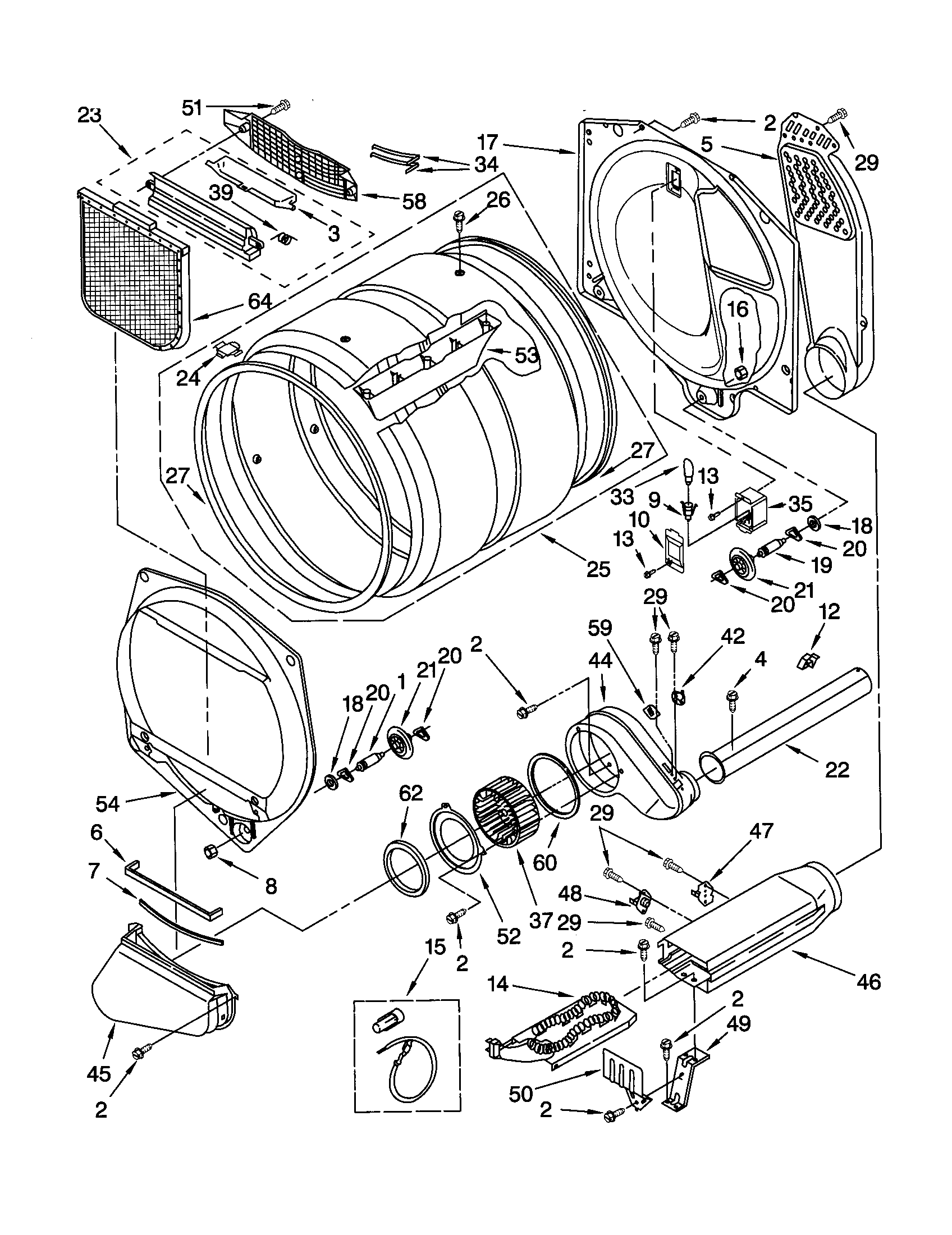 Kenmore Elite He3t Washer Parts