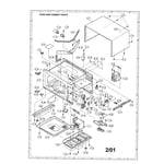 Sharp R-3A75 countertop microwave parts | Sears PartsDirect