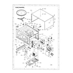 Sharp R-5A56 countertop microwave parts | Sears PartsDirect