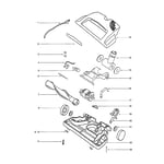 Eureka 6878A-1 canister vacuum parts | Sears PartsDirect