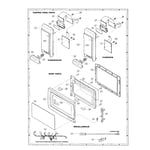 Sharp R-320CW countertop microwave parts | Sears PartsDirect