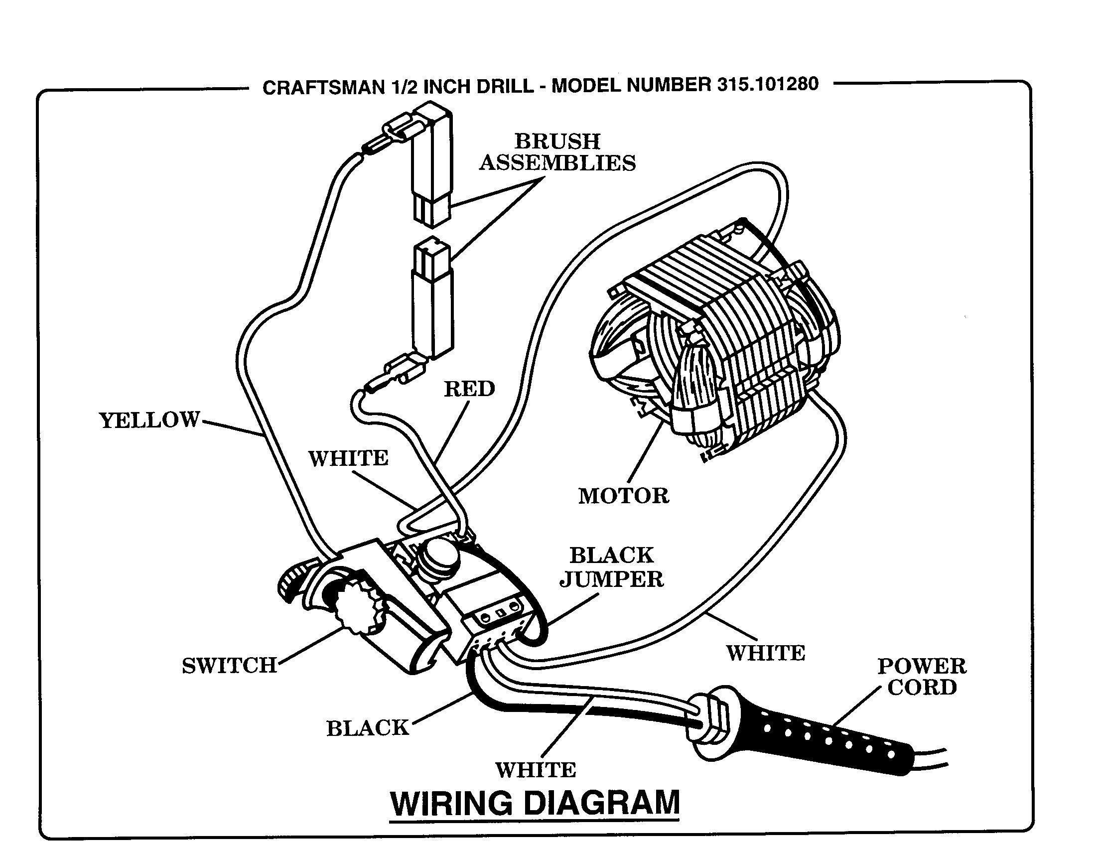 Milwaukee Electric Drill Wiring Diagram