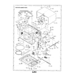 Sharp R-320DK countertop microwave parts | Sears PartsDirect