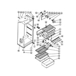 White-Westinghouse RT153LCW1 top-mount refrigerator parts | Sears