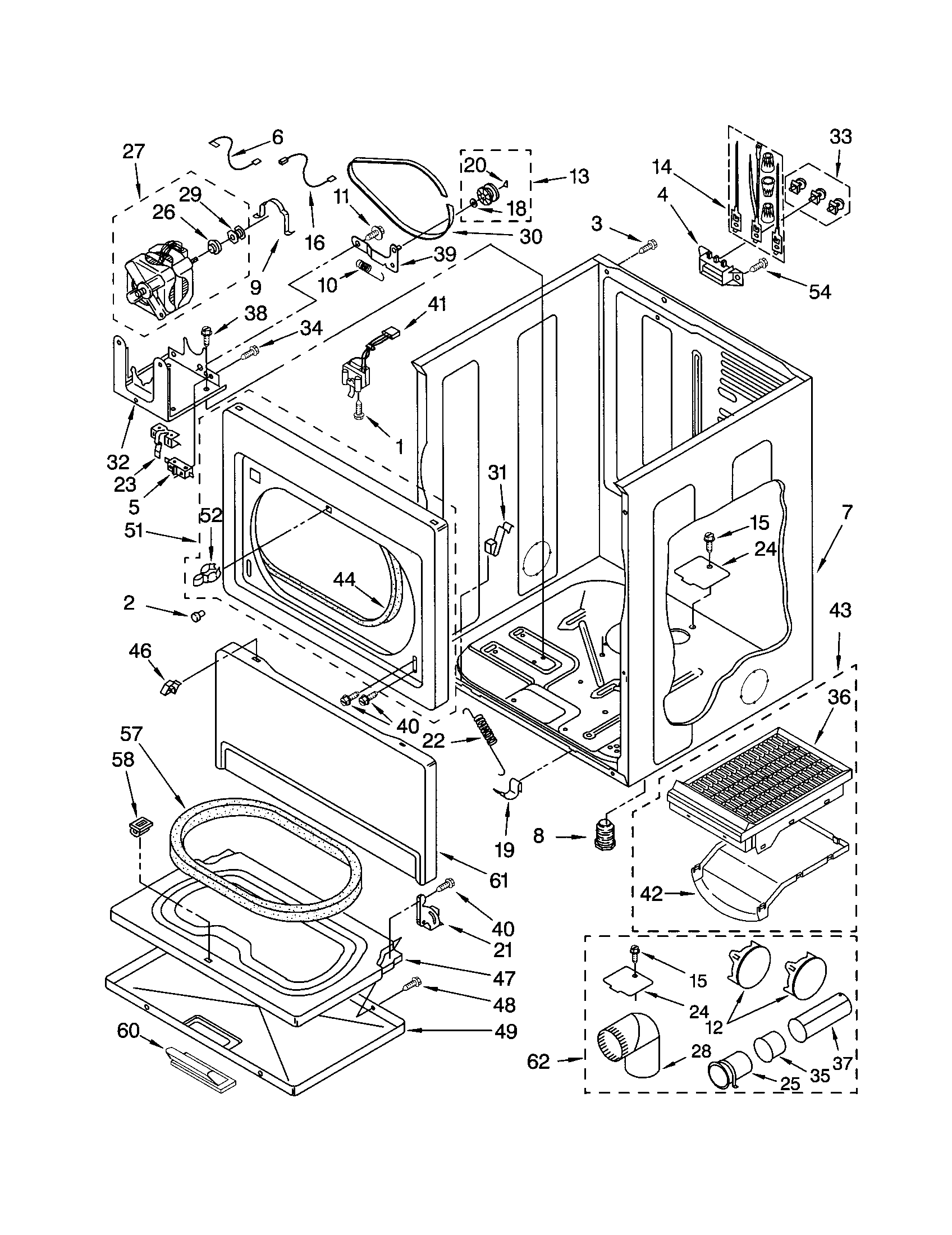 Kenmore 11064982300 Dryer Parts Sears Partsdirect