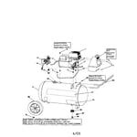 Coleman P0401110 air compressor parts | Sears PartsDirect