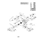 Porter Cable 362 (TYPE 5, 6, 7) power sander parts | Sears PartsDirect