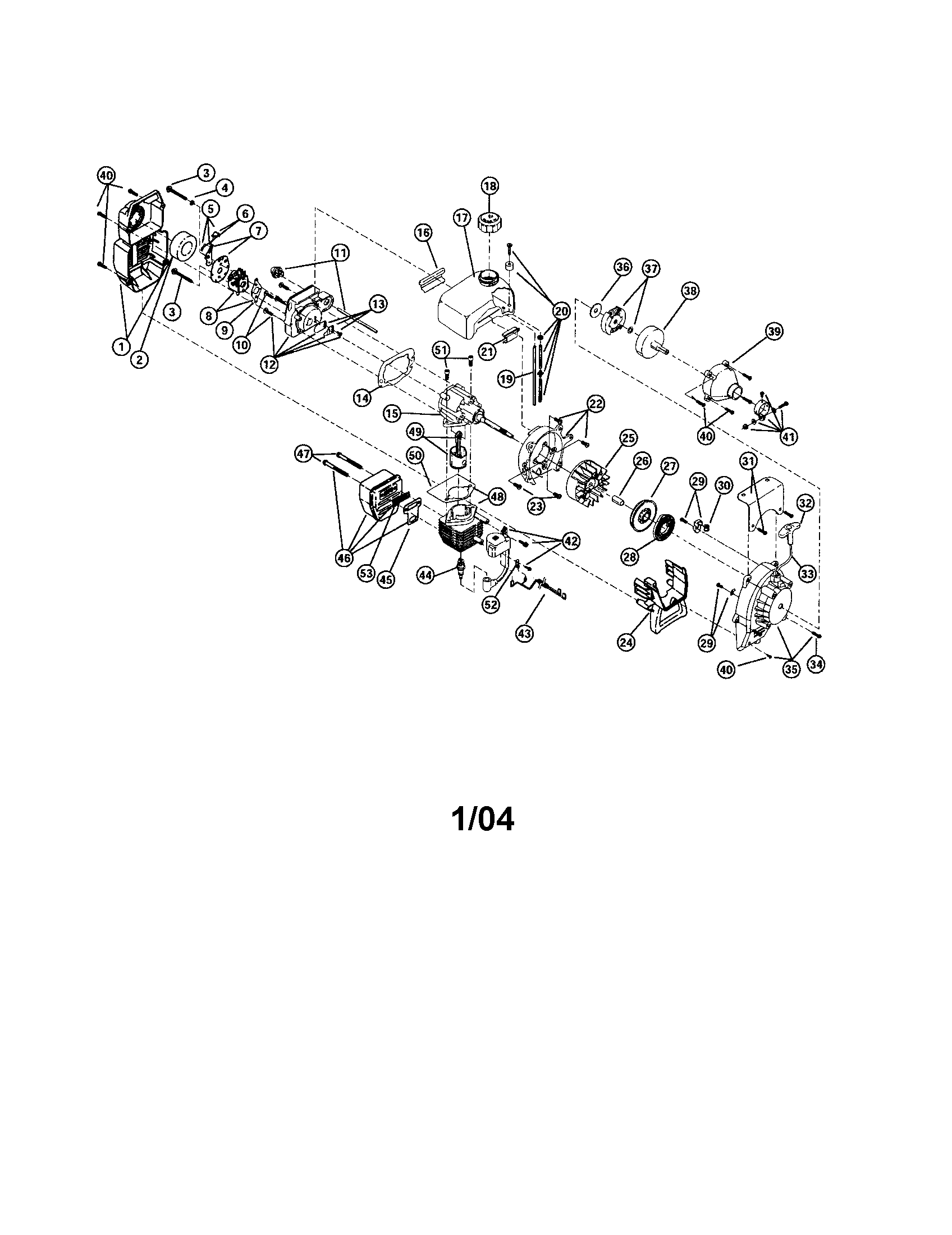 Bolens 31cc Tiller Fuel Line Diagram