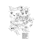 Bolens lawn tractor belt diagram