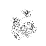 Troybilt LTX-1842 front-engine lawn tractor parts | Sears PartsDirect