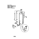 Kenmore 153337114 gas water heater parts Sears PartsDirect