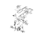 Craftsman 917276860 front-engine lawn tractor parts