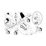 Husqvarna 917374451 gas walk-behind mower parts | Sears PartsDirect