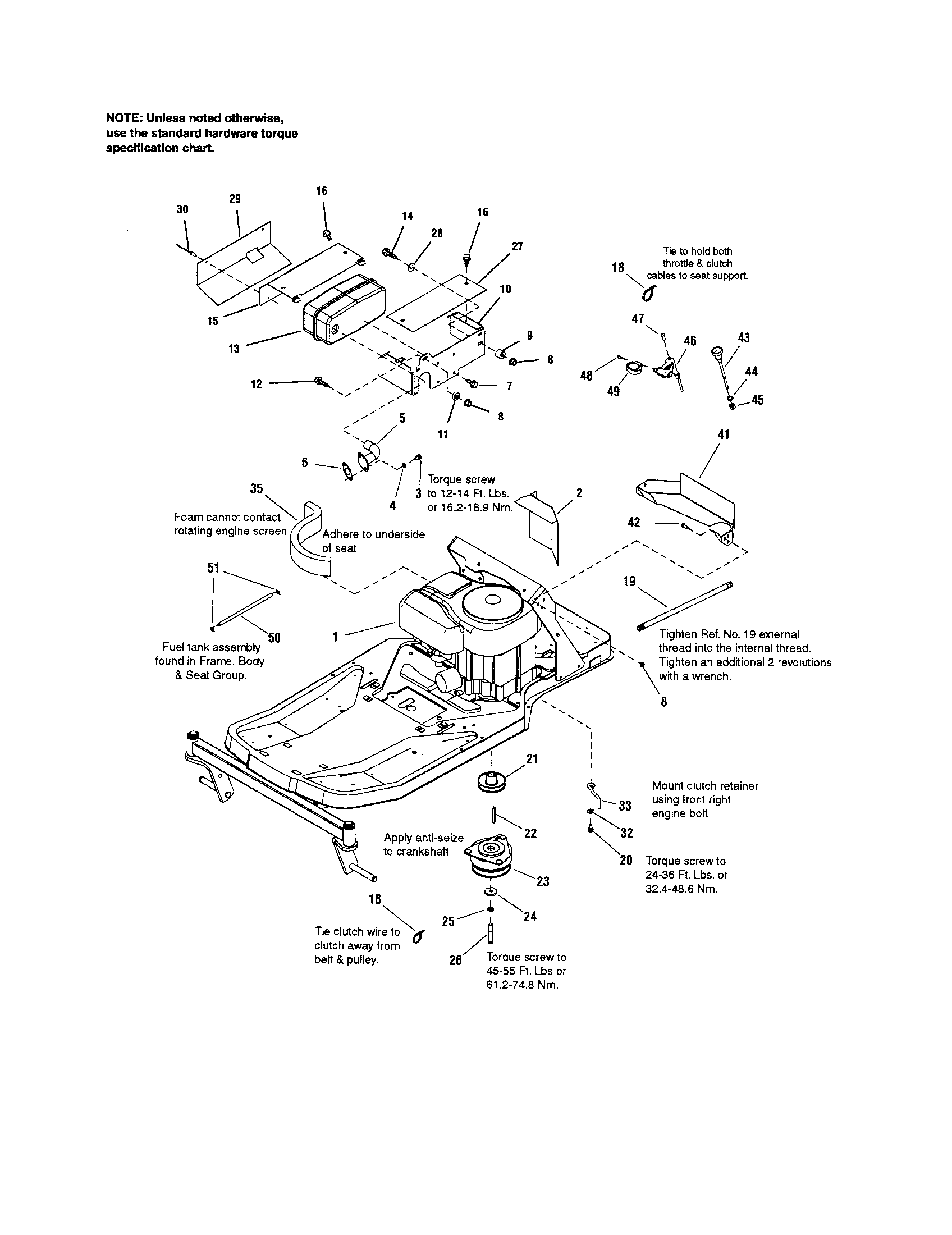 Craftsman zts 6000 belt diagram