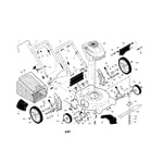 Craftsman 917388113 Gas Walk Behind Mower Parts Sears Partsdirect