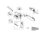 Poulan SM446E TYPE 1 power pruner parts | Sears PartsDirect