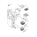KitchenAid KSCS25FTMK01 sidebyside refrigerator parts Sears Parts